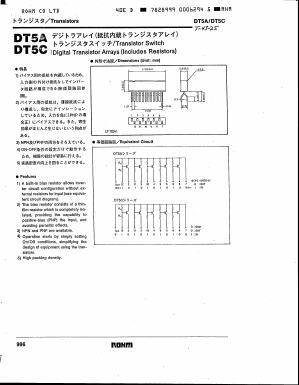 DT5A114E Datasheet PDF ROHM Semiconductor