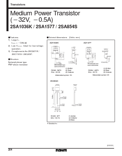 A854S Datasheet PDF ROHM Semiconductor