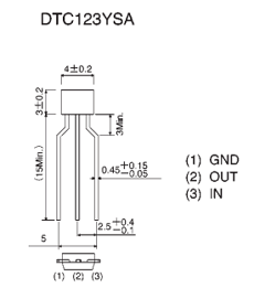 DTC123YE Datasheet PDF ROHM Semiconductor
