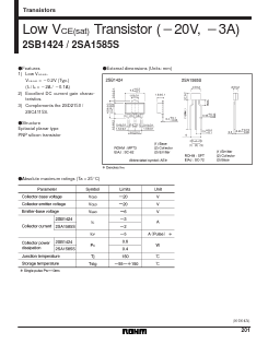 A1585S Datasheet PDF ROHM Semiconductor