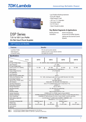 DSP60-15 Datasheet PDF RSG Electronic Components GmbH