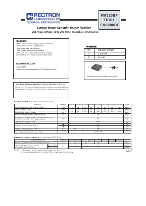 FM3100BF Datasheet PDF Rectron Semiconductor
