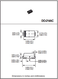 P4FMAJ180A Datasheet PDF Rectron Semiconductor