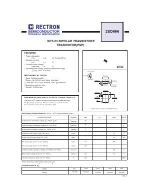D596 Datasheet PDF Rectron Semiconductor
