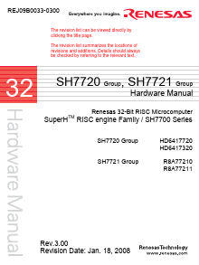 HD6417720BP133C Datasheet PDF Renesas Electronics