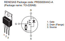 2SJ544 Datasheet PDF Renesas Electronics