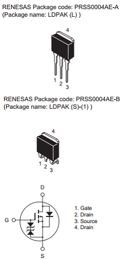 2SJ550L-E Datasheet PDF Renesas Electronics