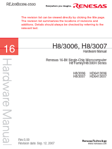 HD6413006 Datasheet PDF Renesas Electronics