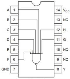 HD74HC30P Datasheet PDF Renesas Electronics