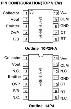 M51998P Datasheet PDF Renesas Electronics