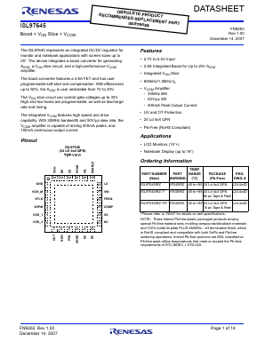 ISL97645 Datasheet PDF Renesas Electronics