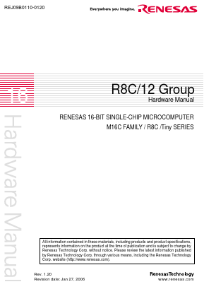R5F21122FP Datasheet PDF Renesas Electronics