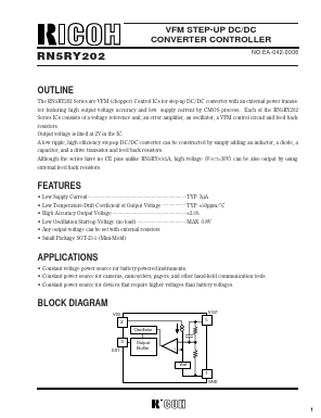 RN5RY202 Datasheet PDF RICOH Co.,Ltd.