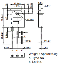 2SC3833 Datasheet PDF Sanken Electric co.,ltd.