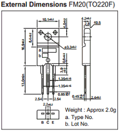 2SC3890 Datasheet PDF Sanken Electric co.,ltd.