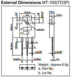 C3927 Datasheet PDF Sanken Electric co.,ltd.
