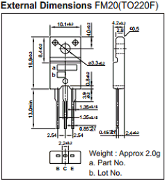 2SC4546 Datasheet PDF Sanken Electric co.,ltd.