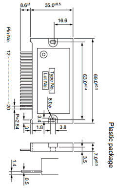 SI-7115B Datasheet PDF Sanken Electric co.,ltd.