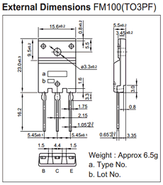 2SD2494 Datasheet PDF Sanken Electric co.,ltd.