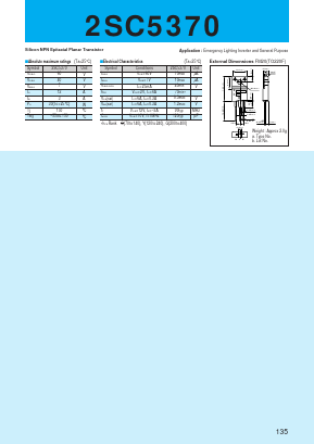C5370 Datasheet PDF Sanken Electric co.,ltd.