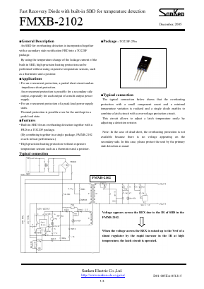 FMXB-2102 Datasheet PDF Sanken Electric co.,ltd.