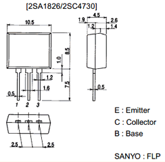 A1826 Datasheet PDF SANYO -> Panasonic