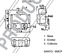 A1883 Datasheet PDF SANYO -> Panasonic
