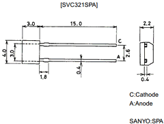 SVC321SPA Datasheet PDF SANYO -> Panasonic