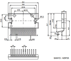 LA47202P Datasheet PDF SANYO -> Panasonic