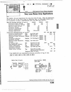 2SA930F Datasheet PDF SANYO -> Panasonic