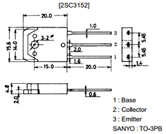 2SC3152K Datasheet PDF SANYO -> Panasonic