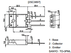 2SC3897 Datasheet PDF SANYO -> Panasonic