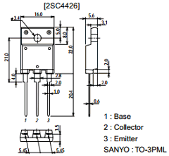 2SC4426M Datasheet PDF SANYO -> Panasonic