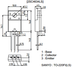 2SC4634LS Datasheet PDF SANYO -> Panasonic