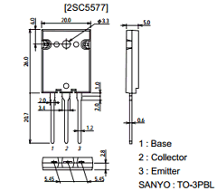 2SC5577 Datasheet PDF SANYO -> Panasonic