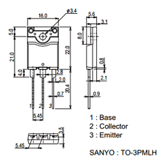 2SC5793 Datasheet PDF SANYO -> Panasonic