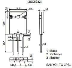 2SC5932 Datasheet PDF SANYO -> Panasonic