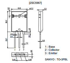 2SC5967 Datasheet PDF SANYO -> Panasonic