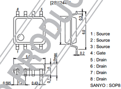 2SK2441 Datasheet PDF SANYO -> Panasonic