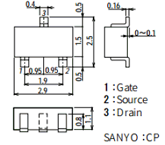 5HP02C Datasheet PDF SANYO -> Panasonic