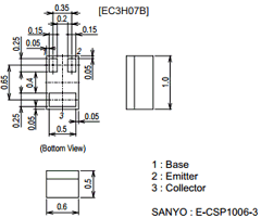 EC3H07B Datasheet PDF SANYO -> Panasonic
