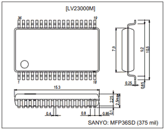 LV23000 Datasheet PDF SANYO -> Panasonic