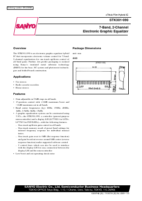 STK301-090 Datasheet PDF SANYO -> Panasonic