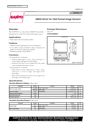 LC89902V Datasheet PDF SANYO -> Panasonic