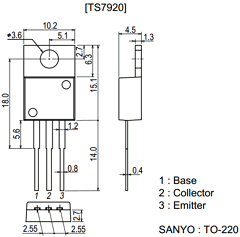 TS7920 Datasheet PDF SANYO -> Panasonic