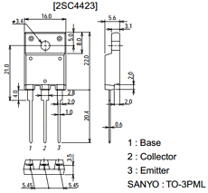C4423 Datasheet PDF SANYO -> Panasonic