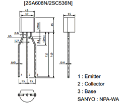A608N Datasheet PDF SANYO -> Panasonic