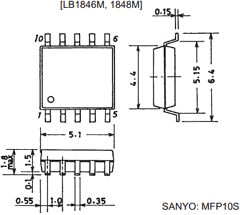 LB1846 Datasheet PDF SANYO -> Panasonic