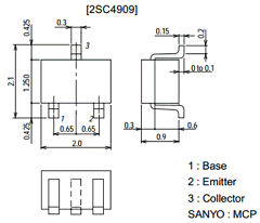 C4909 Datasheet PDF SANYO -> Panasonic