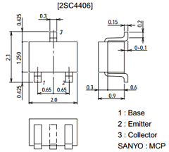 C4406 Datasheet PDF SANYO -> Panasonic
